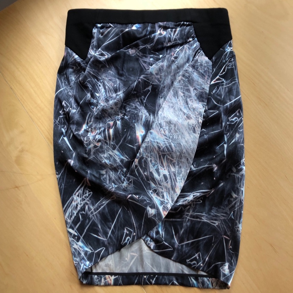 SOLD Helmut Lang Cellophane skirt. Size 2/Small